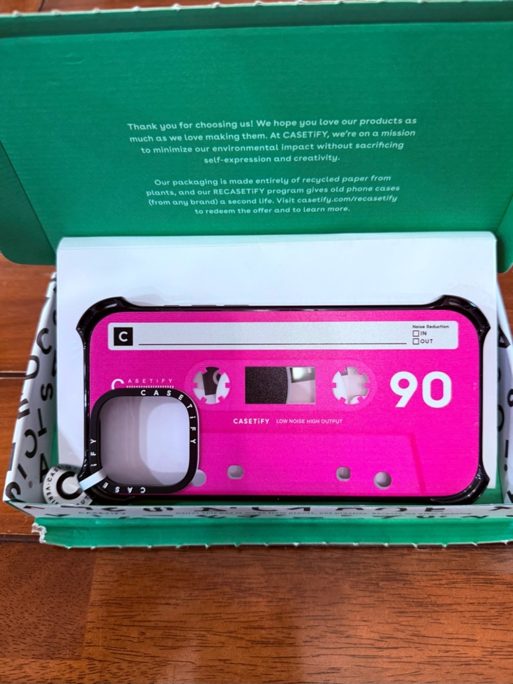 Casetify Pink Cassette Tape phone case
iPhone 16 Pro Max